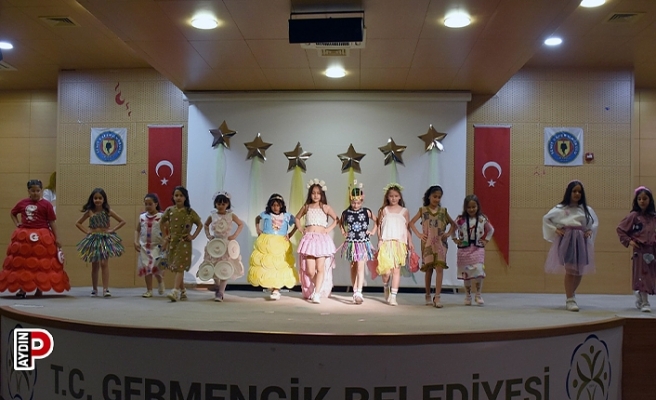 Miniklerin geri dönüşüm defilesi tam not aldı