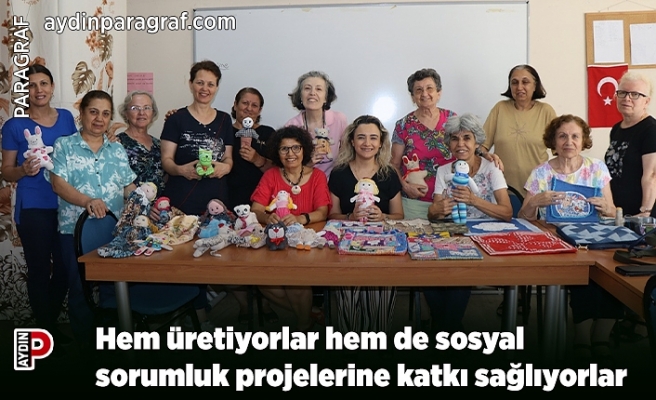 Hem üretiyorlar hem de sosyal sorumluk projelerine katkı sağlıyorlar