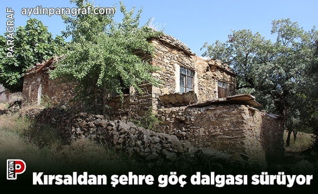 Kırsaldan şehre göç dalgası sürüyor