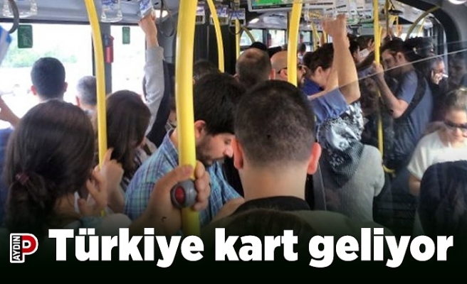 Türkiye kart geliyor
