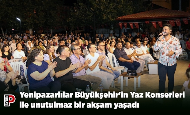 Yenipazarlılar Büyükşehir'in Yaz Konserleri ile unutulmaz bir akşam yaşadı