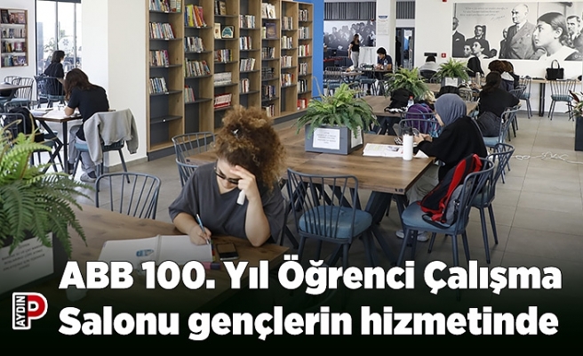 ABB 100. Yıl Öğrenci Çalışma Salonu gençlerin hizmetinde