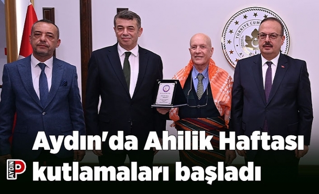 Aydın'da Ahilik Haftası kutlamaları başladı