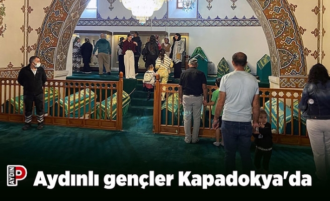 Aydınlı gençler Kapadokya'da