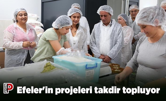 Efeler'in projeleri takdir topluyor