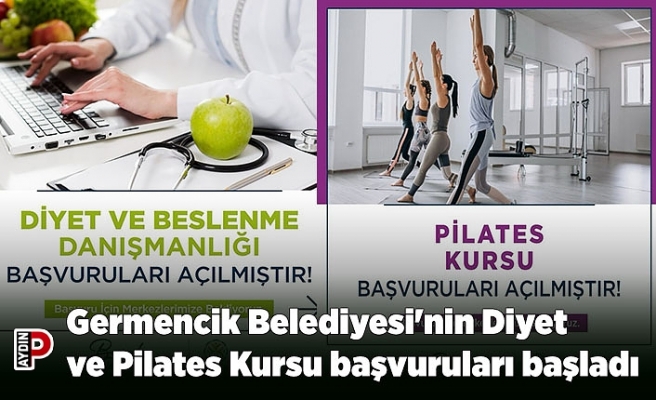 Germencik Belediyesi'nin Diyet ve Pilates Kursu başvuruları başladı