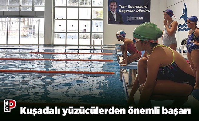 Kuşadalı yüzücülerden önemli başarı
