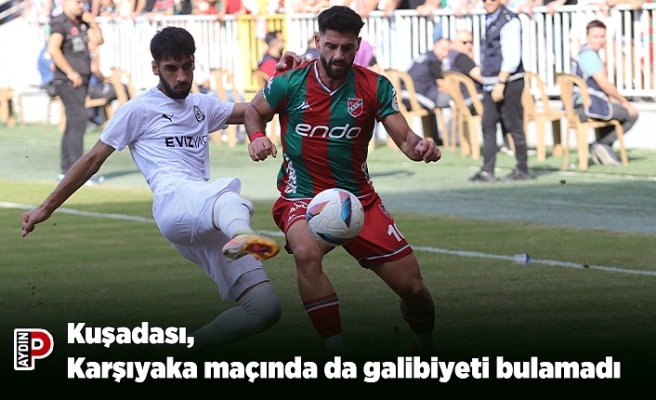 Kuşadası, Karşıyaka maçında da galibiyeti bulamadı
