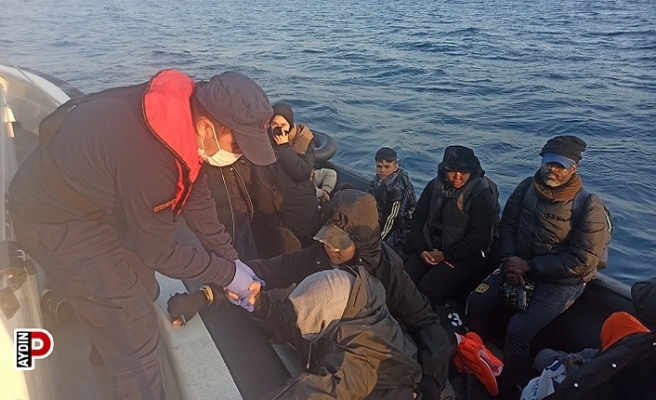 49 düzensiz göçmen Kuşadası'nda yakalandı