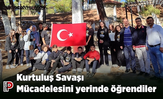 Kurtuluş Savaşı Mücadelesini yerinde öğrendiler