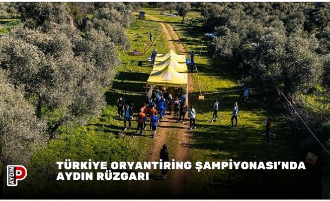 TÜRKİYE ORYANTİRİNG ŞAMPİYONASI’NDA AYDIN RÜZGARI