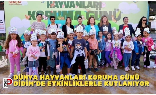 DÜNYA HAYVANLARI KORUMA GÜNÜ DİDİM’DE ETKİNLİKLERLE KUTLANIYOR