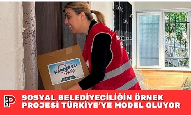 SOSYAL BELEDİYECİLİĞİN ÖRNEK PROJESİ TÜRKİYE’YE MODEL OLUYOR