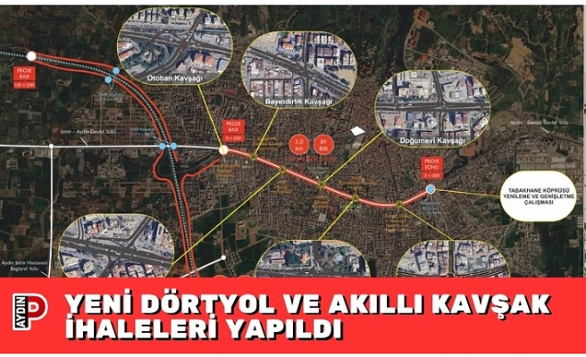 YENİ DÖRTYOL VE AKILLI KAVŞAK İHALELERİ YAPILDI