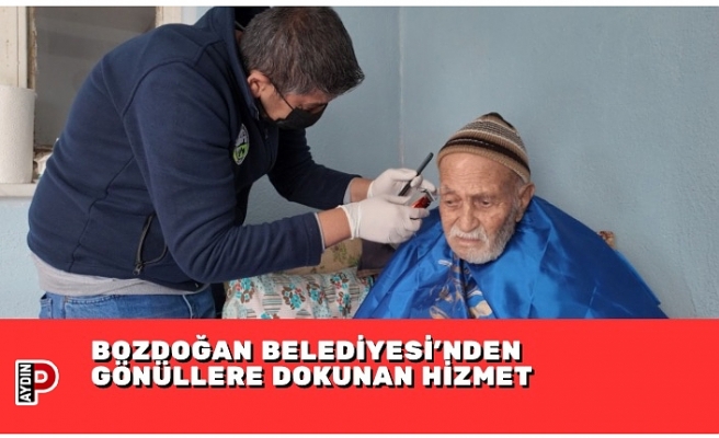 BOZDOĞAN BELEDİYESİ’NDEN GÖNÜLLERE DOKUNAN HİZMET