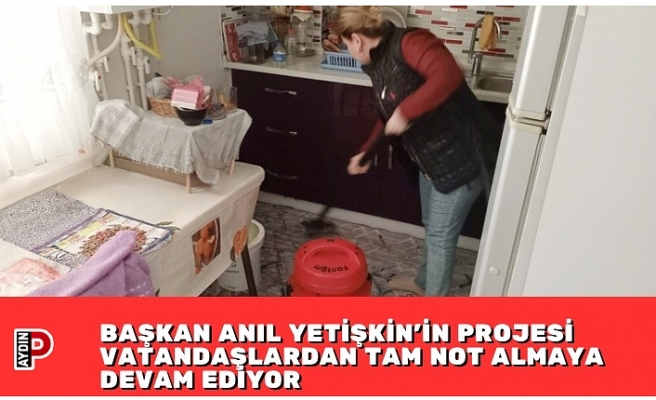 BAŞKAN ANIL YETİŞKİN’İN PROJESİ VATANDAŞLARDAN TAM NOT ALMAYA DEVAM EDİYOR
