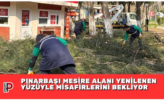 PINARBAŞI MESİRE ALANI YENİLENEN YÜZÜYLE MİSAFİRLERİNİ BEKLİYOR
