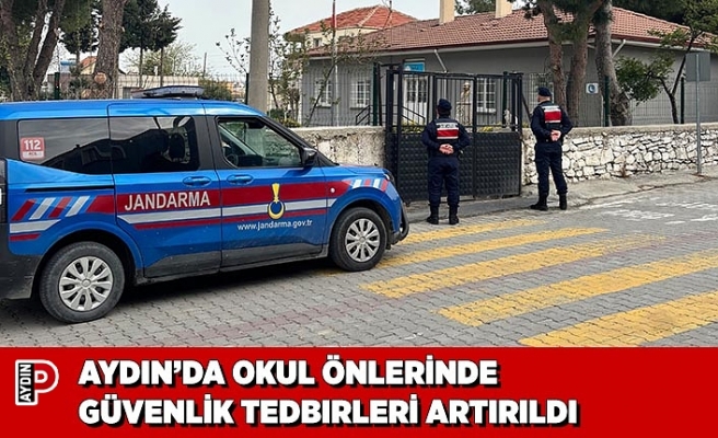 AYDIN’DA OKUL ÖNLERİNDE GÜVENLİK TEDBIRLERİ ARTIRILDI