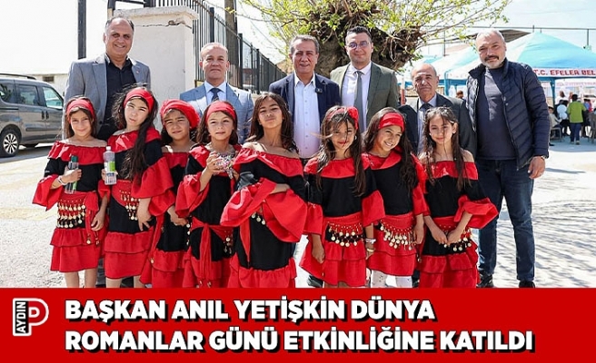 BAŞKAN ANIL YETİŞKİN DÜNYA ROMANLAR GÜNÜ ETKİNLİĞİNE KATILDI