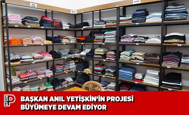 BAŞKAN ANIL YETİŞKİN’İN PROJESİ BÜYÜMEYE DEVAM EDİYOR