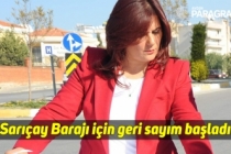 Sarıçay Barajı için geri sayım başladı