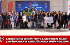 BAŞKAN HATİCE GENÇAY: “BU YIL 3. KEZ TÜRKİYE YELKEN ŞAMPİYONASINA EV SAHİPLİĞİ YAPMAK BÜYÜK MUTLULUK”