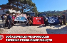 DOĞASEVERLER VE SPORCULAR TREKKİNG ETKİNLİĞİNDE BULUŞTU