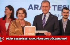 DİDİM BELEDİYESİ ARAÇ FİLOSUNU GÜÇLENDİRDİ