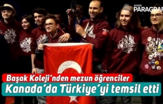 Başak Koleji’nden mezun öğrenciler Kanada’da...