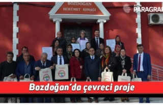 Bozdoğan’da çevreci proje