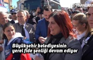 Büyükşehir belediyesinin yerel fide şenliği devam...