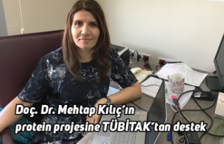 Doç. Dr. Mehtap Kılıç’ın protein projesine...