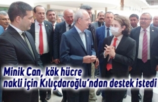 Minik Can, kök hücre nakli için Kılıçdaroğlu’ndan...