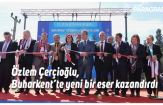 Özlem Çerçioğlu, Buharkent’te yeni bir eser...