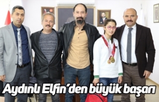 Aydınlı Elfin’den büyük başarı