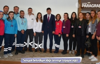 Başkan Özcan; “Sosyal belediyeciliği zirveye...