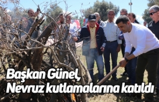 Başkan Günel, Nevruz kutlamalarına katıldı