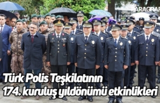 Türk Polis Teşkilatının 174. kuruluş yıldönümü...