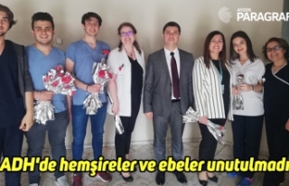 ADH'de hemşireler ve ebeler unutulmadı
