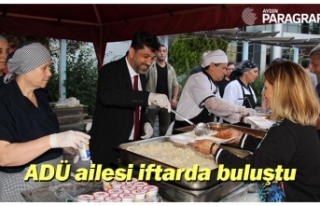 ADÜ ailesi iftarda buluştu
