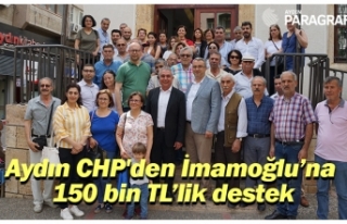Aydın CHP'den İmamoğlu’na 150 bin TL’lik...