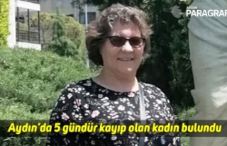 Aydın’da 5 gündür kayıp olan kadın bulundu