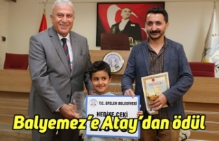 Balyemez’e Atay’dan ödül