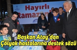 Başkan Atay’dan Çölyak hastalarına destek sözü