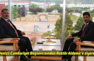 Denizli Cumhuriyet Başsavcısından Rektör Aldemir’e...