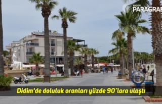 Didim'de doluluk oranları yüzde 90’lara ulaştı