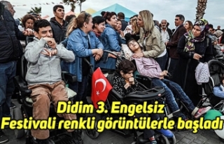 Didim 3. Engelsiz Festivali renkli görüntülerle...