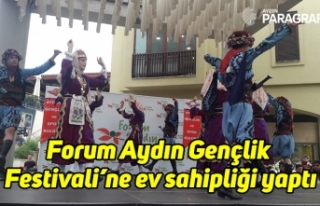 Forum Aydın Gençlik Festivali’ne ev sahipliği...