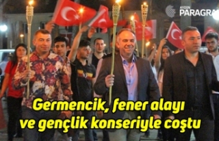 Germencik, 19 Mayıs fener alayı ve gençlik konseriyle...
