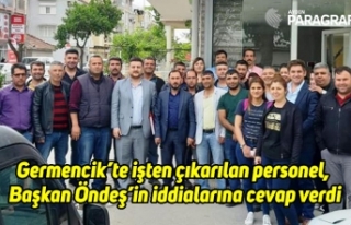 Germencik’te işten çıkarılan personel, Başkan...